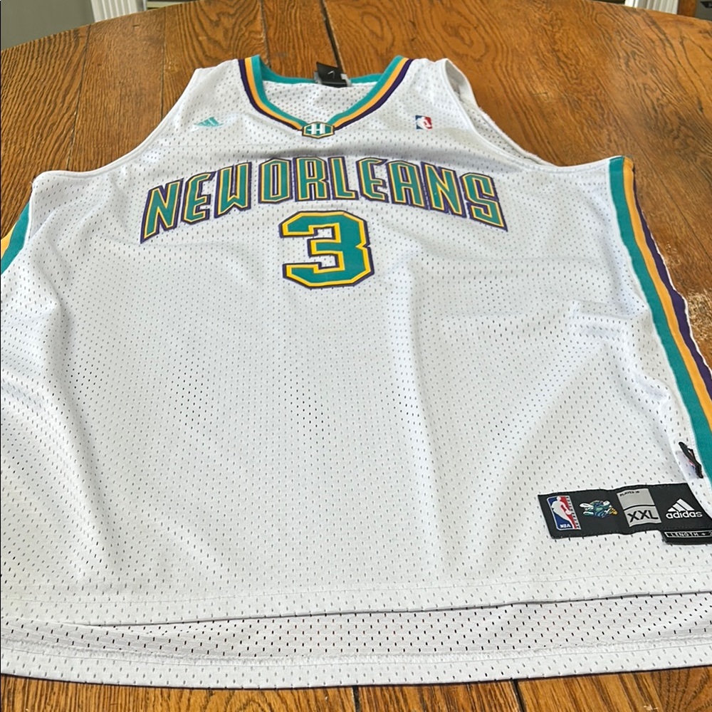 Adidas New Orleans Chris Paul jersey.  Size XXL.  Good condition.  See photos.